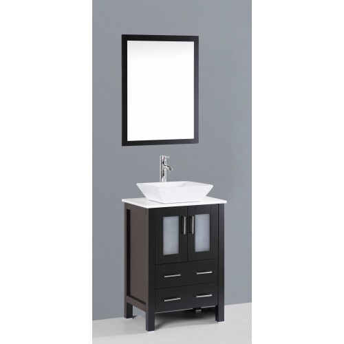 24" Bosconi AB124S Single Vanity