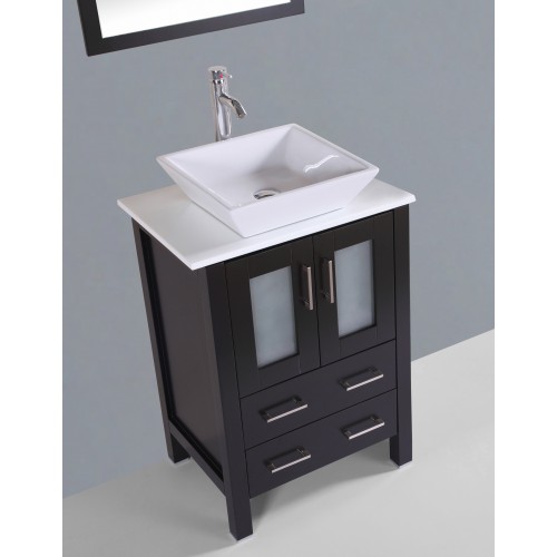 24" Bosconi AB124S Single Vanity