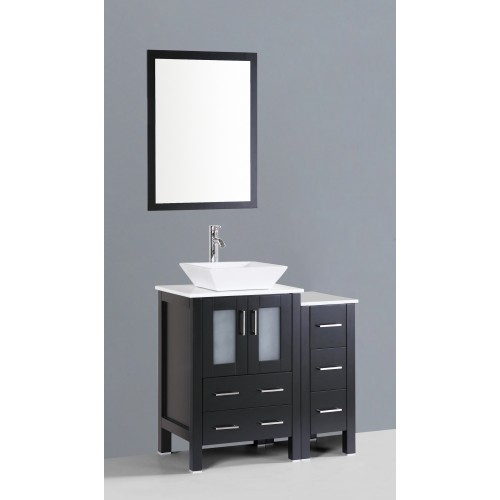 36" Bosconi AB124S1S Single Vanity