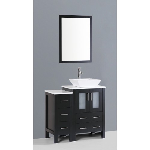 36" Bosconi AB124S1S Single Vanity