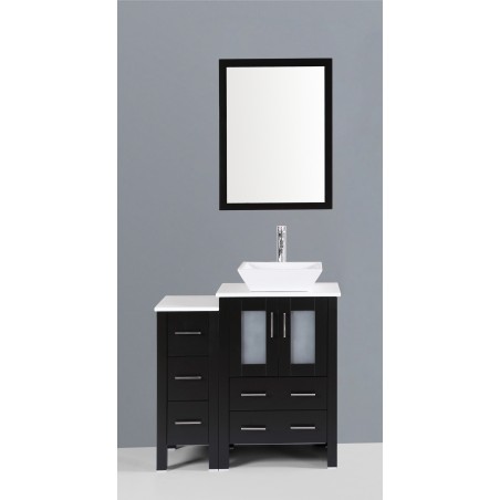 36" Bosconi AB124S1S Single Vanity