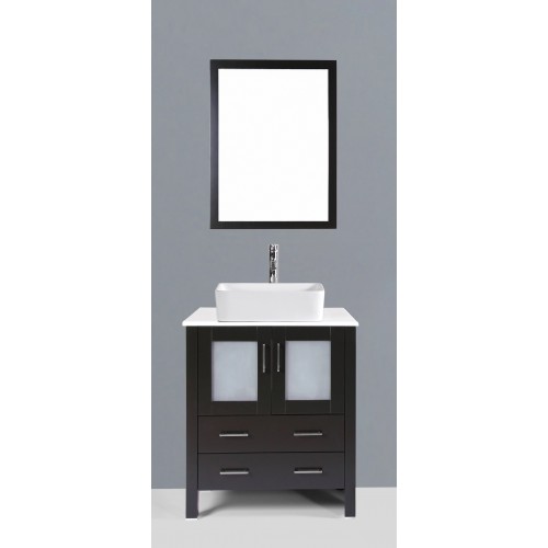 30" Bosconi AB130RC Single Vanity