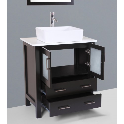 30" Bosconi AB130RC Single Vanity