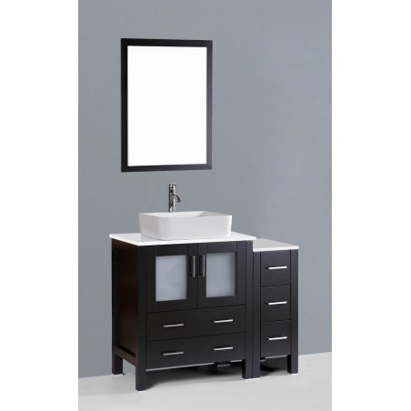 42" Bosconi AB130RC1S Single Vanity