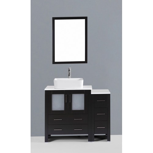 42" Bosconi AB130RC1S Single Vanity