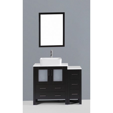 42" Bosconi AB130RC1S Single Vanity