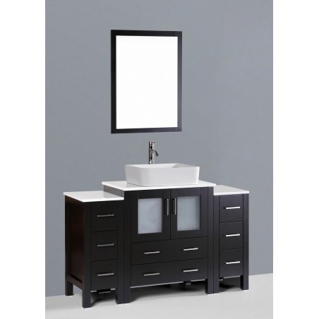 54" Bosconi AB130RC2S Single Vanity