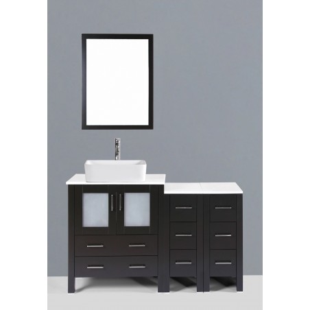 54" Bosconi AB130RC2S Single Vanity