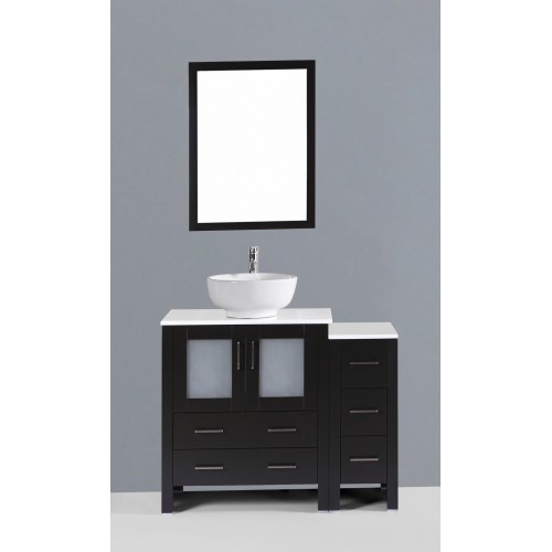 42" Bosconi AB130RO1S Single Vanity