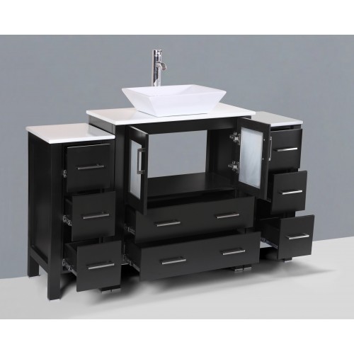 54" Boscnoi AB130S2S Single Vanity