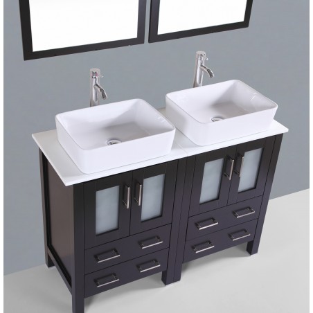 48" Bosconi AB224RC Double Vanity