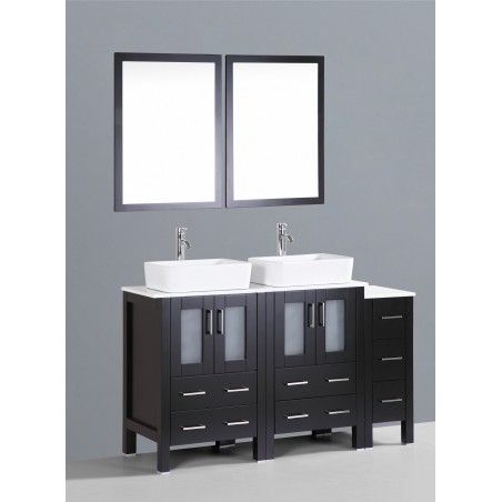 60" Bosconi AB224RC1S Double Vanity