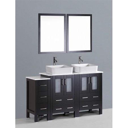 60" Bosconi AB224RC1S Double Vanity