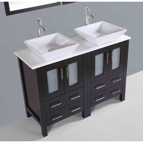 48" Bosconi AB224S Double Vanity