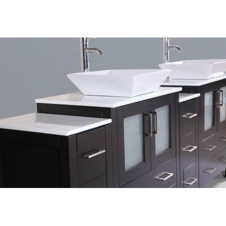 72" Bosconi AB224S2S Double Vanity