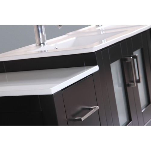 60" Bosconi AB224U1S Double Vanity