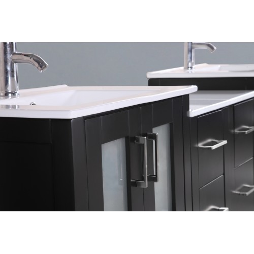 72" Bosconi AB224U2S Double Vanity