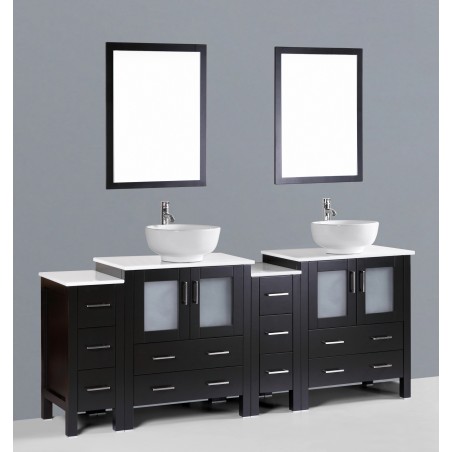 84" Bosconi AB230RO2S Double Vanity