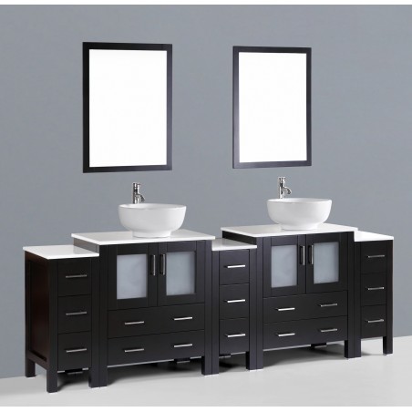 96" Bosconi AB230RO3S Double Vanity