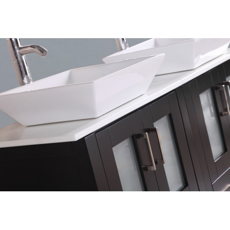 60" Bosconi AB230S Double Vanity