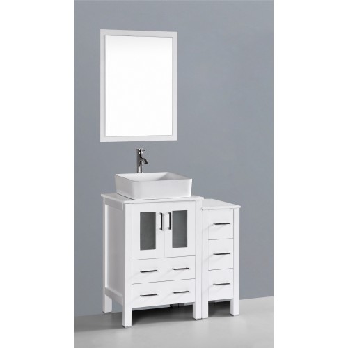 36" Bosconi AW124RC1S Single Vanity