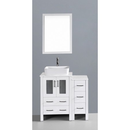 36" Bosconi AW124RC1S Single Vanity