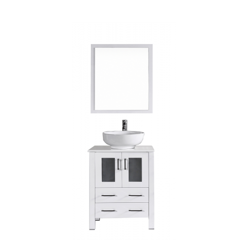 24" Bosconi AW124RO Single Vanity