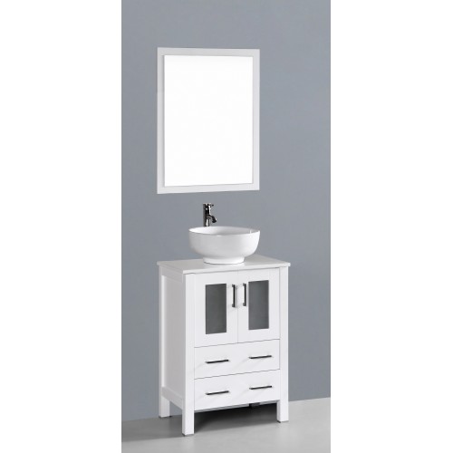 24" Bosconi AW124RO Single Vanity