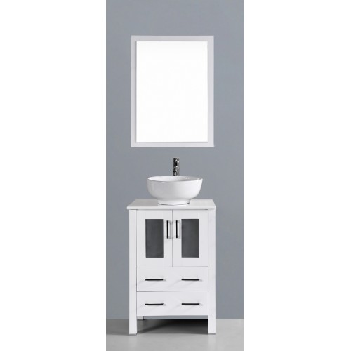 24" Bosconi AW124RO Single Vanity