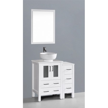 36" Bosconi AW124RO1S Single Vanity