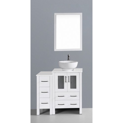 36" Bosconi AW124RO1S Single Vanity