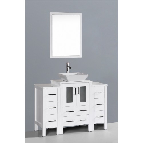 48" Bosconi AW124S2S Single Vanity