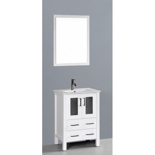 24" Bosconi AW124U Single Vanity