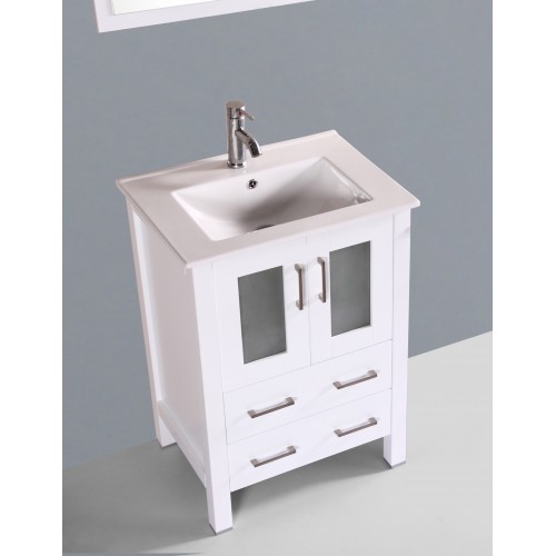 24" Bosconi AW124U Single Vanity