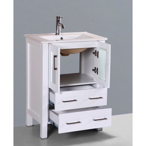 24" Bosconi AW124U Single Vanity