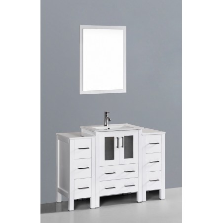 48" Bosconi AW124U2S Single Vanity