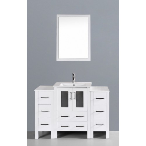 48" Bosconi AW124U2S Single Vanity