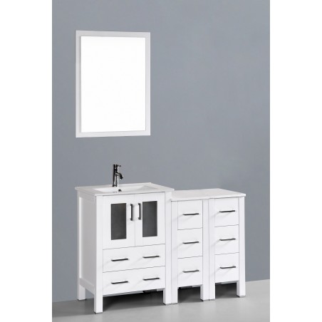 48" Bosconi AW124U2S Single Vanity