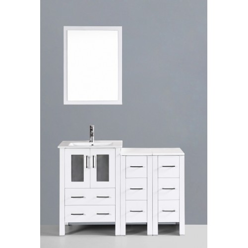 48" Bosconi AW124U2S Single Vanity