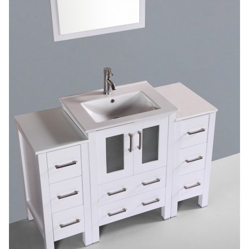 48" Bosconi AW124U2S Single Vanity