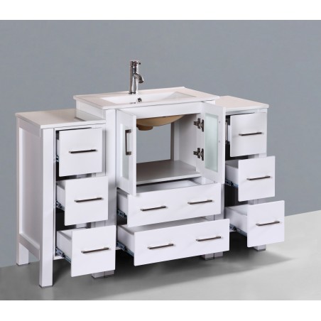 48" Bosconi AW124U2S Single Vanity