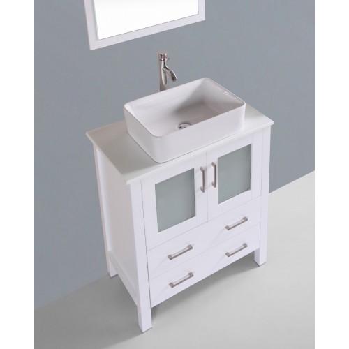 30" Bosconi AW130RC Single Vanity