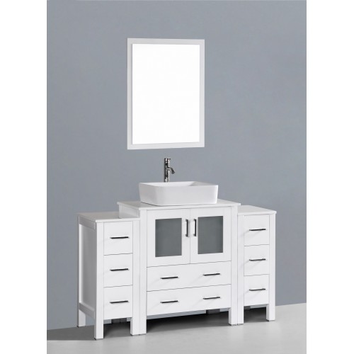 54" Bosconi AW130RC2S Single Vanity