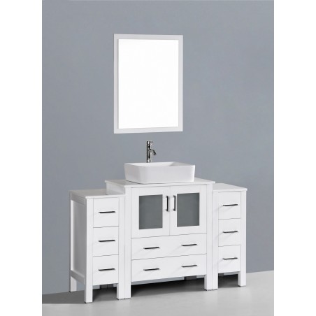 54" Bosconi AW130RC2S Single Vanity