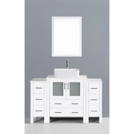 54" Bosconi AW130RC2S Single Vanity