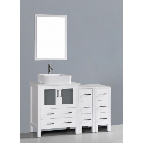 54" Bosconi AW130RC2S Single Vanity