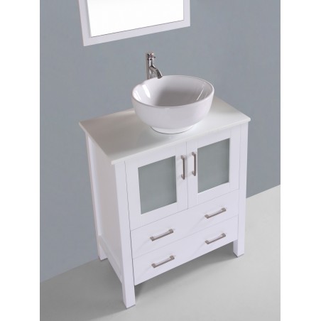 30" Bosconi AW130RO Single Vanity