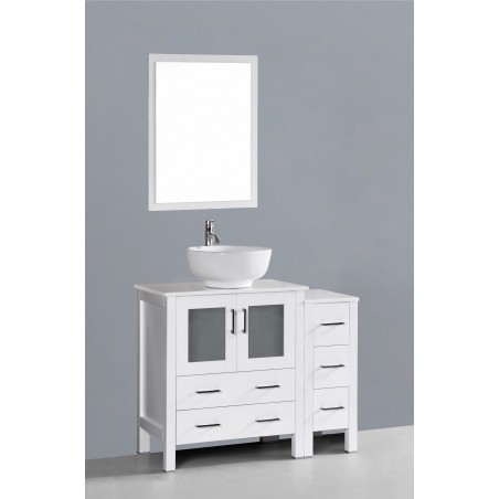 42" Bosconi AW130RO1S Single Vanity