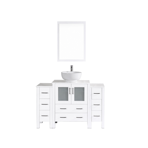 54" Bosconi AW130RO2S Single Vanity