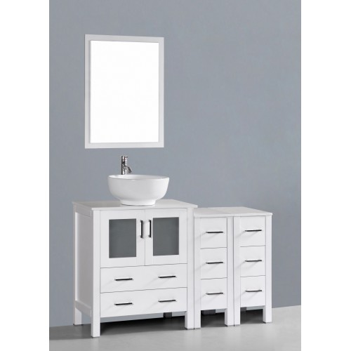 54" Bosconi AW130RO2S Single Vanity